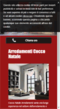 Mobile Screenshot of cocconatalearredamenti.it